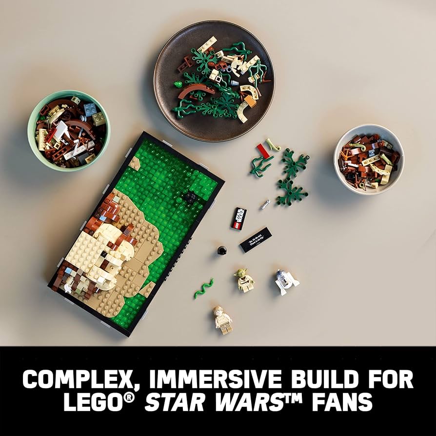 【タグあり】専用 Amazon.co.jp: レゴ(LEGO) スター・ウォーズ 惑星ダゴバ(TM
